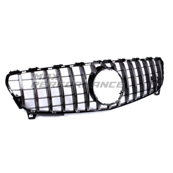 PARRILLA FRONTAL MERCEDES BENZ CLASE A (W176) 2016/2018 NEGRO BRILLANTE - Imagen 2